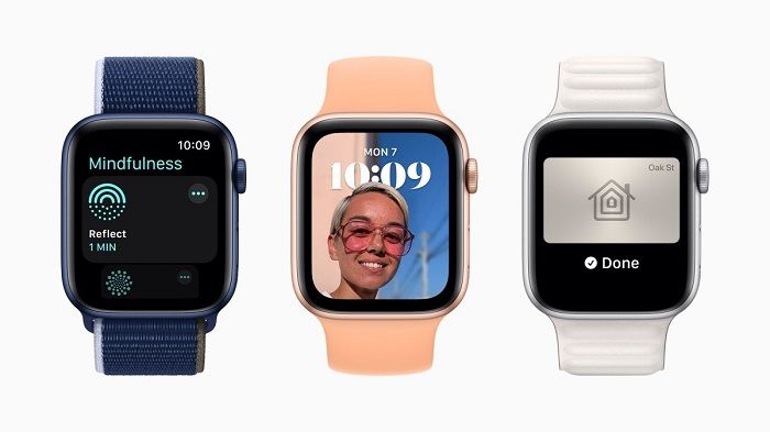 Tampilan portrait baru Apple Watch pada WatchOS 8.
