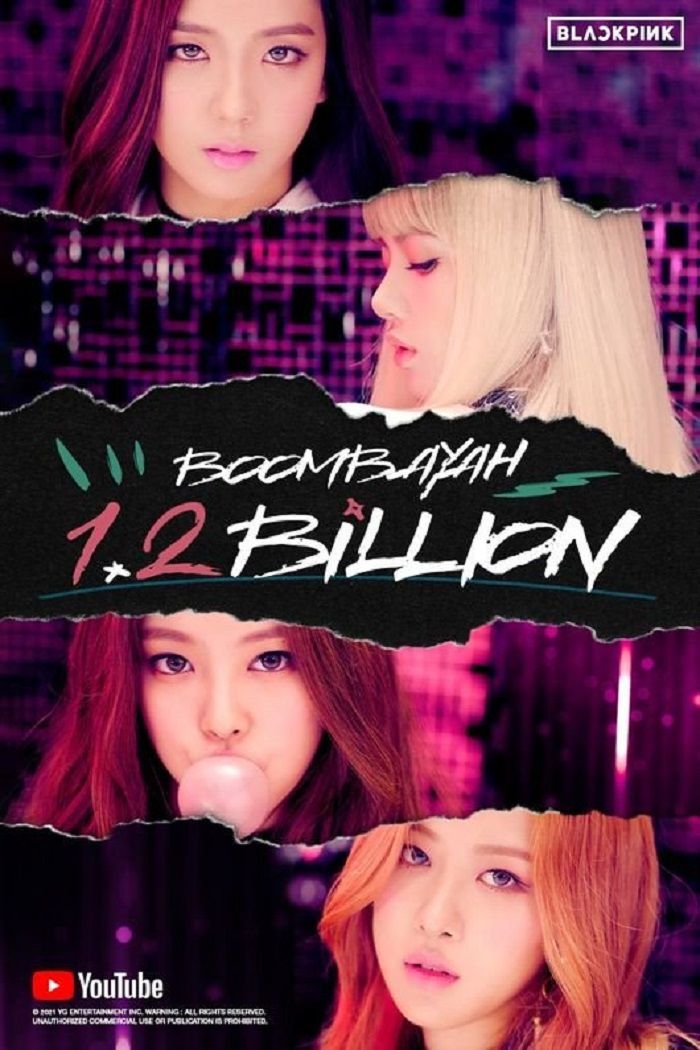 Lagu Boombayah BLACKPINK pecahkan rekor penayangan 1,2 miliar kali di kanal Youtube mereka