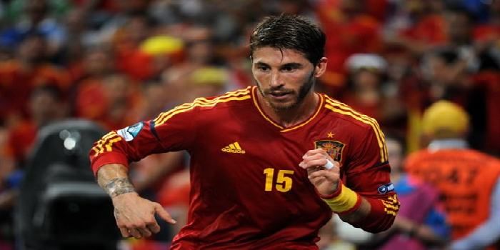 Sergio Ramos yang tidak masuk dalam skuad Spanyol di Euro 2020 yang digelar 11 Juni 2021.