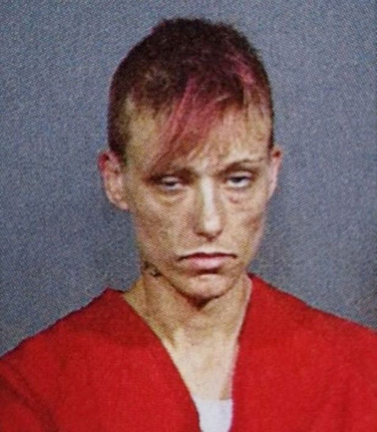  Foto Ginny Burton saat dia menjadi pecandu narkoba di penjara.  