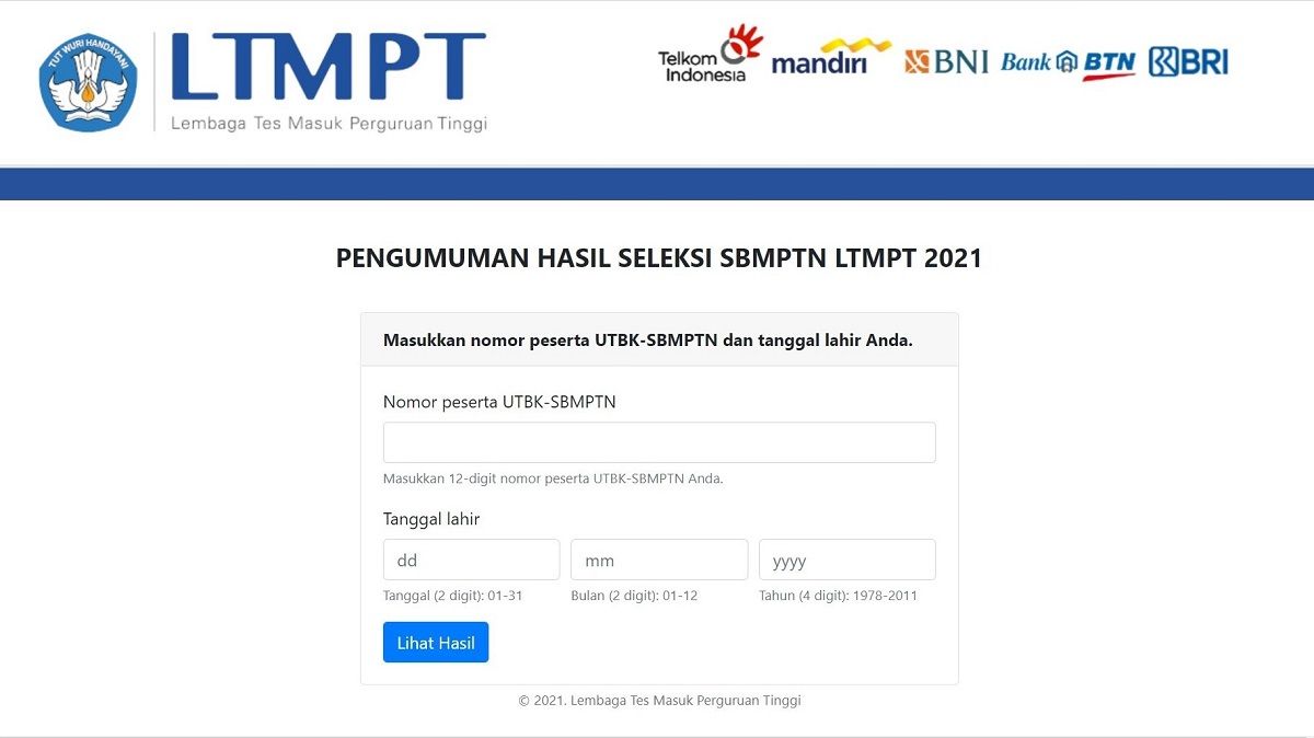 Cara mengunduh download sertifikat kelulusan UTBK SBMPTN 2022 di link ltmpt.ac.id untuk mengetahui nilai ujian.