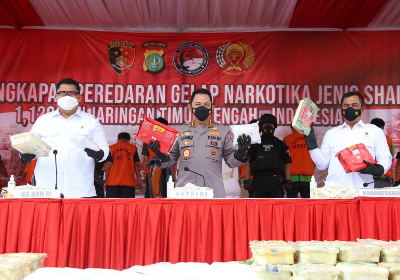 Kapolri Jendral Polisi Listyo Sigit Prabowo memerintahkan seluruh Kapolda untuk membentuk Kampung Tangguh Narkoba.*