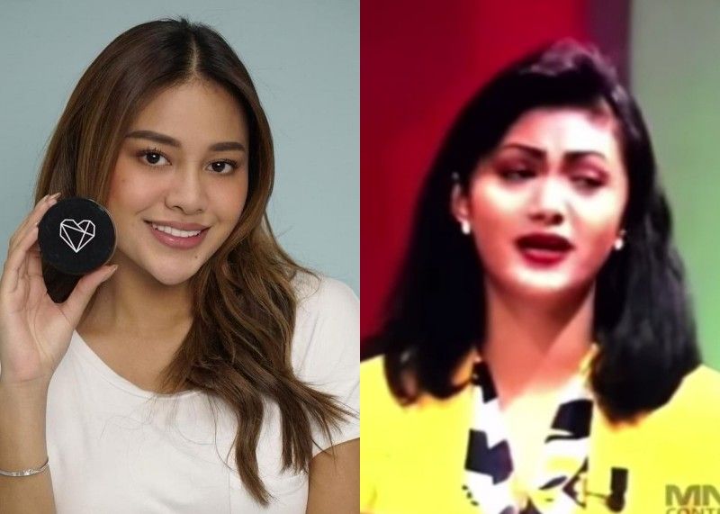 Netizen membandingkan wajah jadul Krisdayanti dengan Aurel Hermansyah, namun justru sang penyanyi disebut cantik dan mirip dengan Amora.*