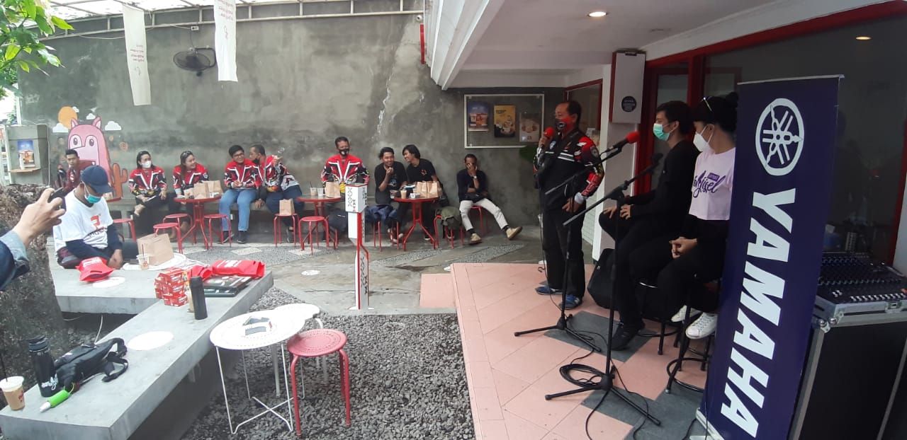 Workshop Motokopi Alexis diikuti klub Yamaha lain
