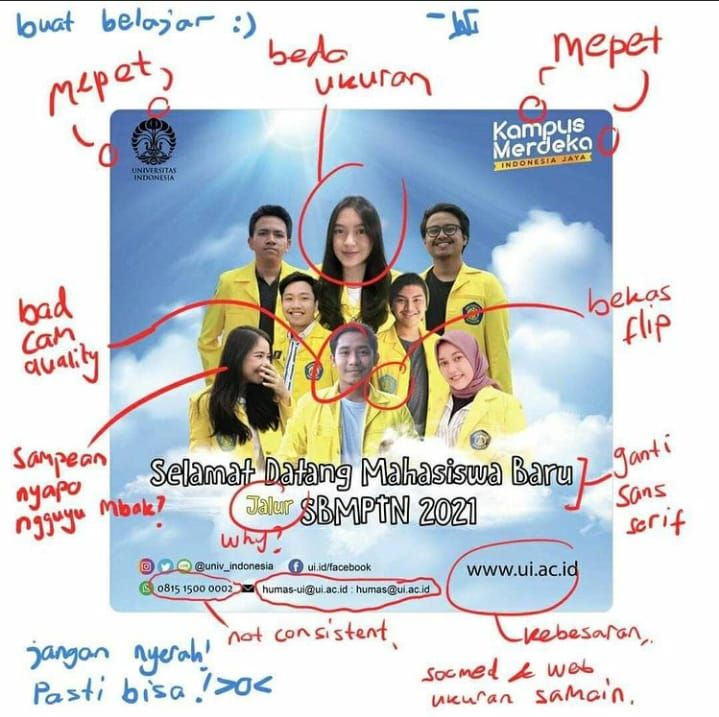 Usai Viral Poster Ucapan Selamat Datang Mahasiswa Baru UI Mirip Poster