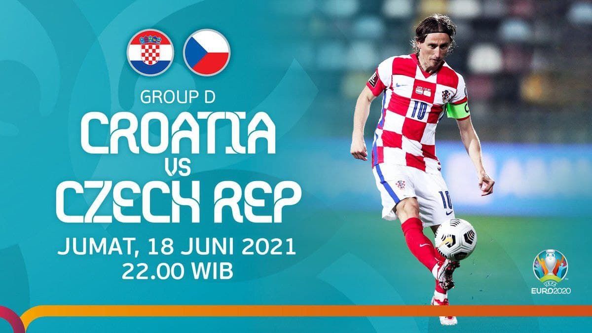 Link Live Streaming Kroasia Vs Ceko Euro 2020 Malam Ini Nonton Tv Online Rcti Dan Mola Tv Sesaat Lagi Portal Jember