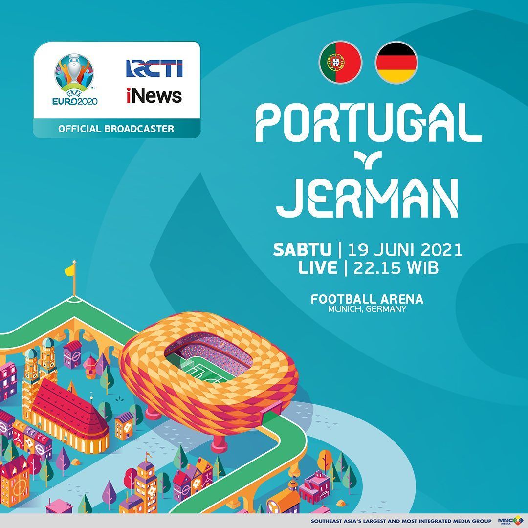 Jadwal Euro 2020 2021 Hari Ini Big Match Portugal Vs Jerman Pukul 22 15 Wib Mapay Bandung