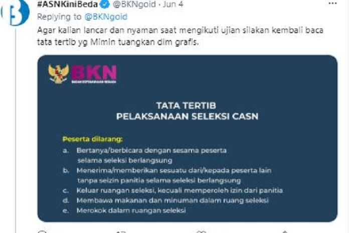 Tata Tertib Dan Sanksi Seleksi Cpns Dan Pppk 2021 Salah Satunya Tak Boleh Pakai Sandal Jepit Media Magelang Halaman 2