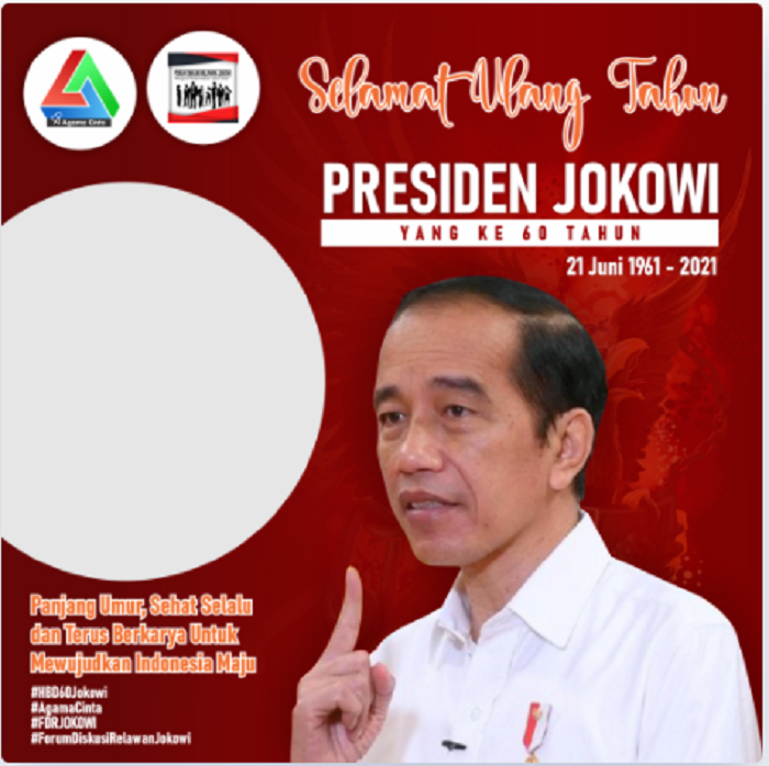 twibbon hut presiden ri