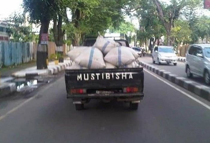 Mitsubishi jadi Mustibisha.