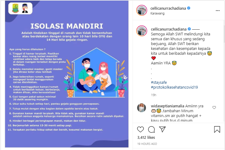 Bupati Cellica Nurrachadiana dan Tung Desem Waringin menanggapi rencana Ridwan Kamil kepada pelaku industri yang tidak disiplin.*