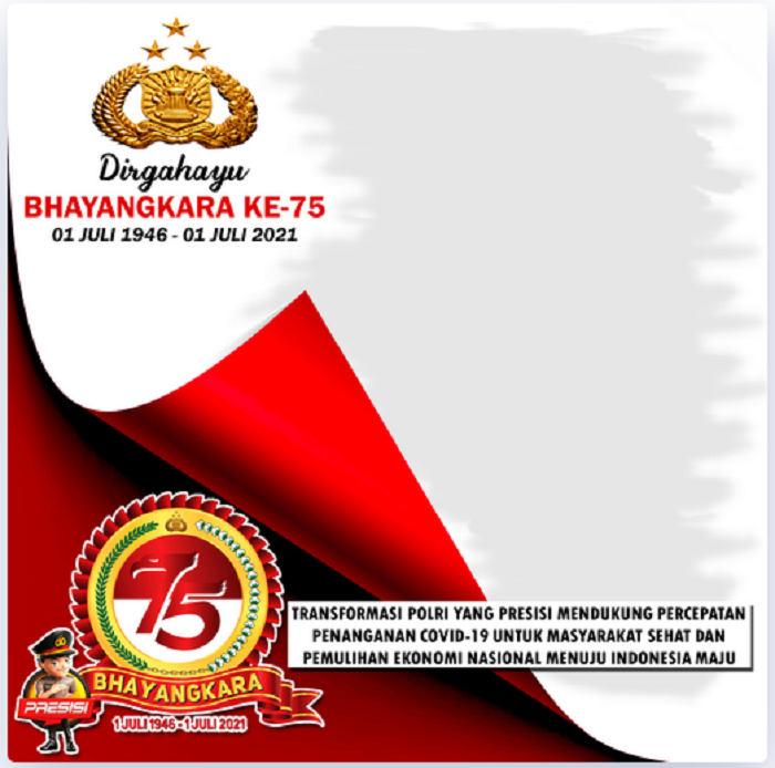 Kumpulan Link Download Twibbon HUT Bhayangkara 1 Juli 2022 