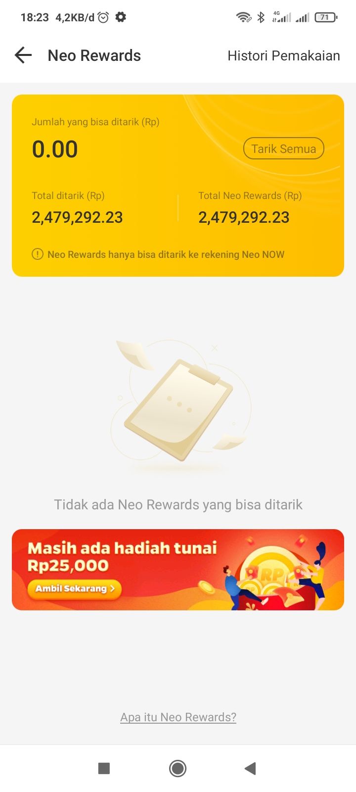 Link download APK Neo+ Plus penghasil uang terbukti begini pengalaman saya dari aplikasi hasilin duit Rp2 juta lebih