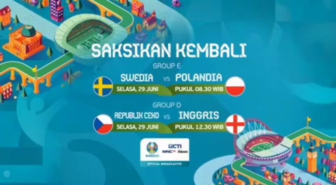 Jadwal Acara Tv Di Inews Hari Ini Selasa 29 Juni 2021 Ada Euro 2020 Piala Eropa Hingga Indonesia Border Literasi News