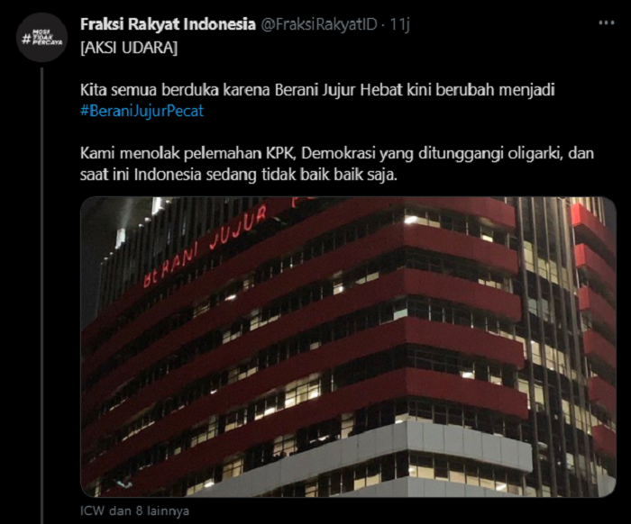 Cuitan Fraksi Rakyat Indonesia./*