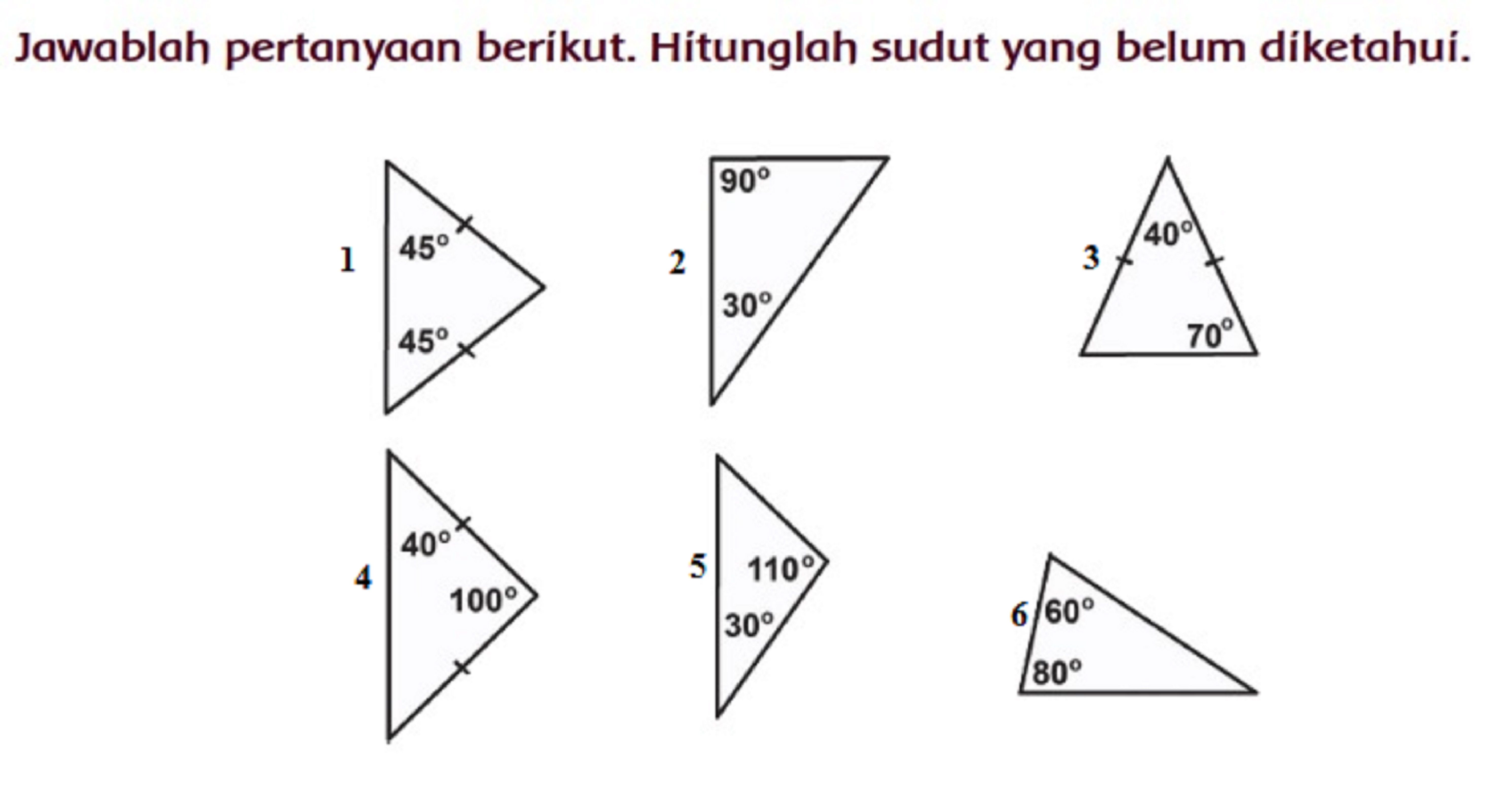 Dan jumlah maka abc derajat besar a diketahui sudut c 90 adalah sudut jika segitiga SEGITIGA