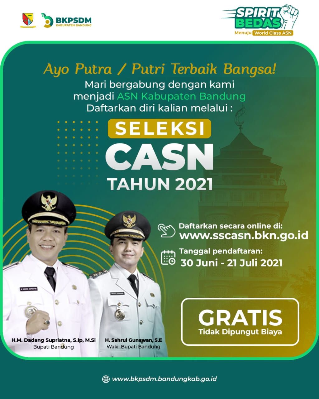 Persyaratan Cpns Pppk Guru Dan Non Guru Kabupaten Bandung 2021 Jurnal Garut