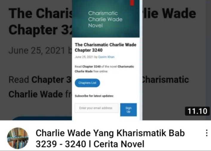 Wade bahasa indonesia charlie Novel Si