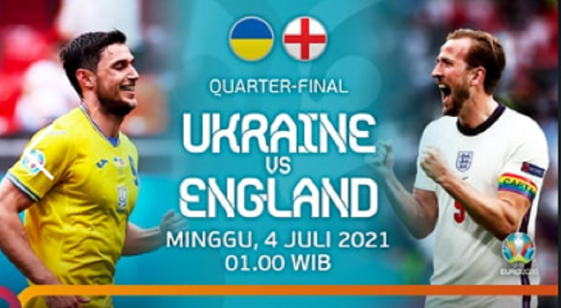 Live streaming inggris vs ukraina