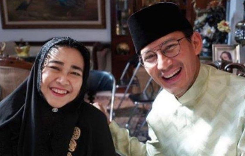 Menparekraf Sandiaga Uno berduka atas meninggalnya Rachmawati Soekarnoputri.