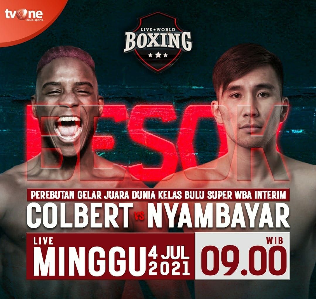 Jadwal Acara Tvone Hari Ini Minggu 4 Juli 2021 Ada Best World Boxing Chris Colbert Vs Tugstsogt Nyambayar Flores Terkini
