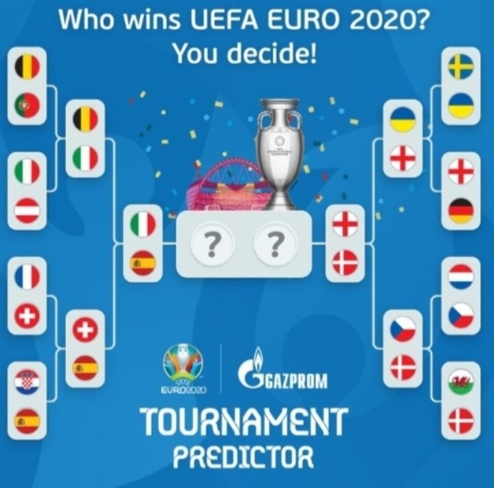 Jadwal semi final euro 2021
