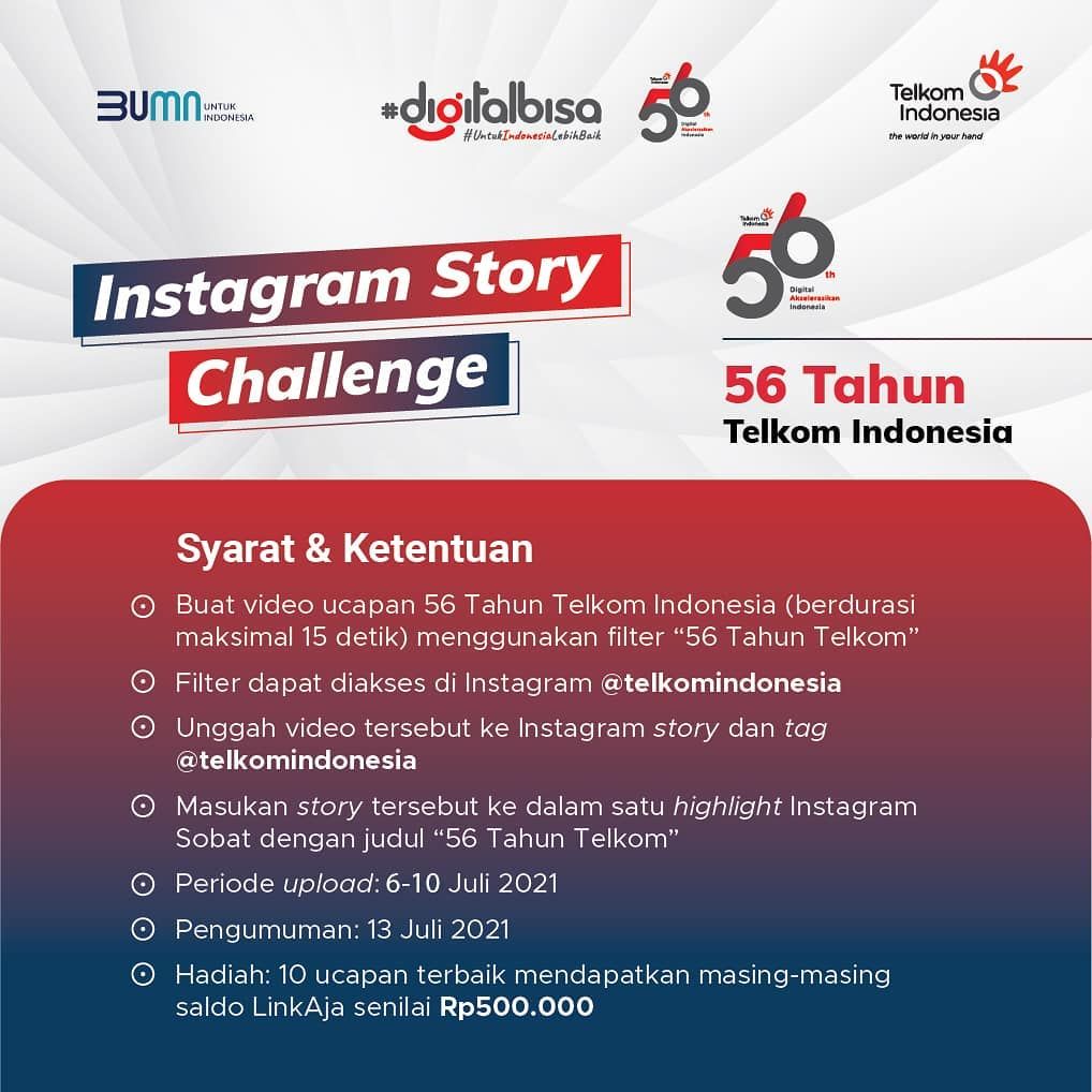 Poster Telkom IG Challenge