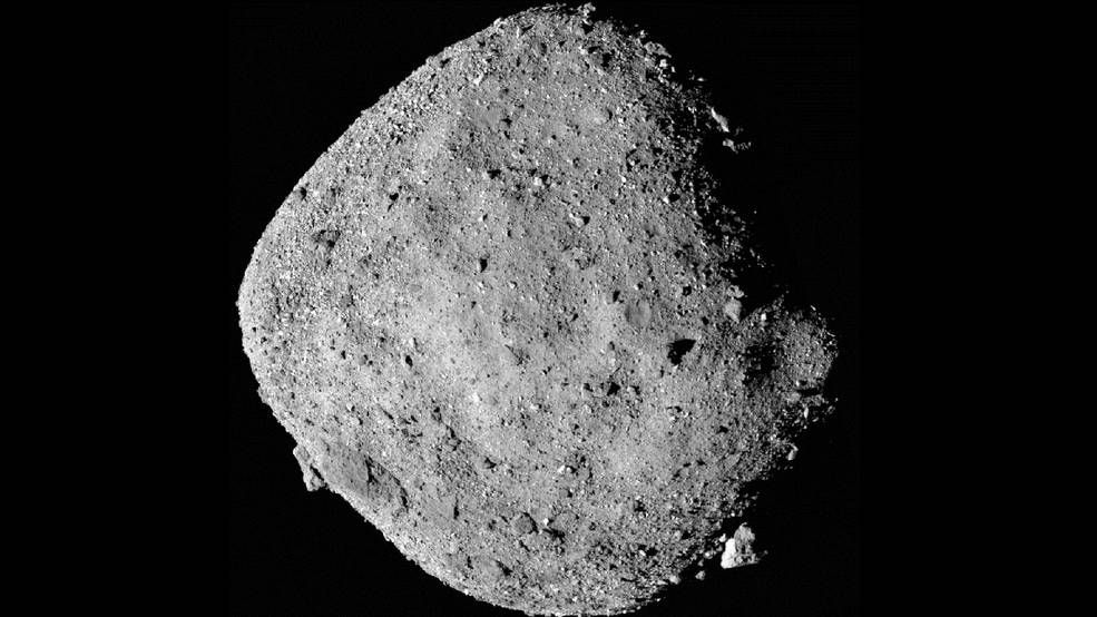 Asteroid Bennu/NASA/Goddard/University of Arizona
