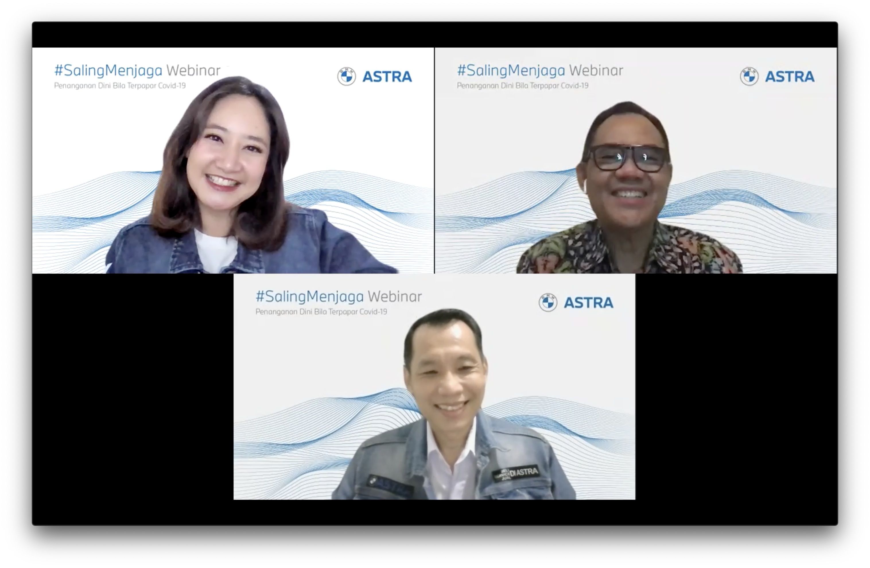 Webinar BMW Astra bertema Penanganan Dini Bila Terpapar Covid-19
