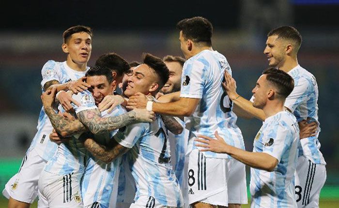 Vs colombia argentina hasil Argentina