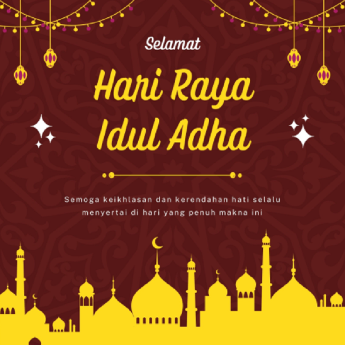 Poster Selamat Hari Raya Idul Adha