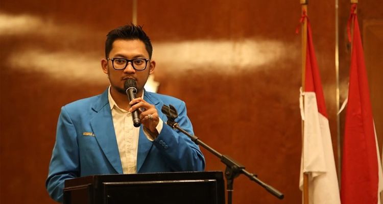 Ketua DPD KNPI Kota Bandung, Hendra Guntara