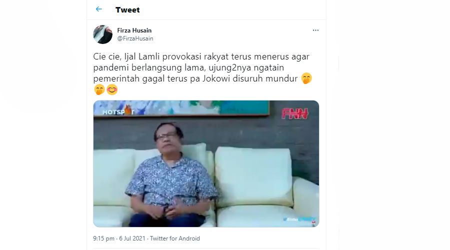 Rizal Ramli Minta Jokowi Mundur Karena Rakyat Indonesia Sudah Hancur