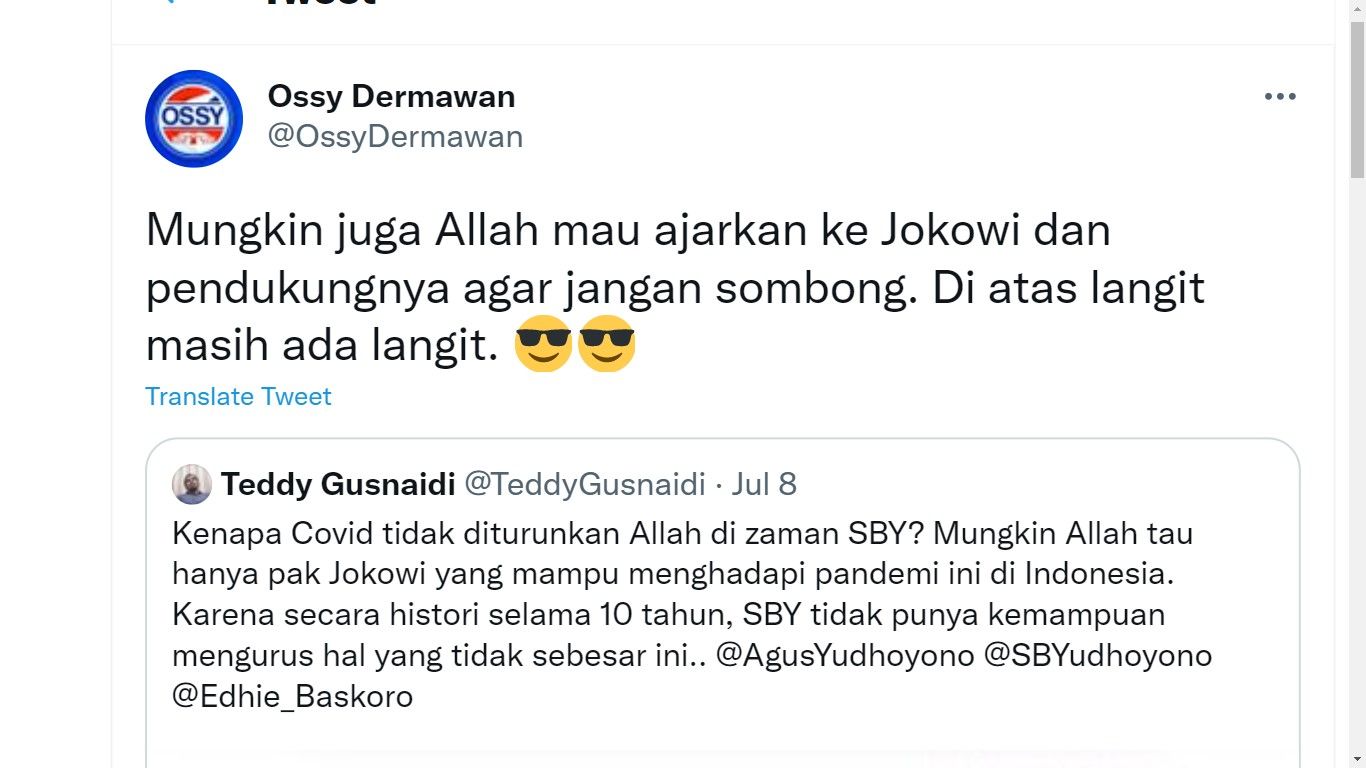 Cuitan Ossy Dermawan.