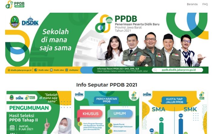 Link Pengumuman Hasil PPDB Jawa Barat (Jabar) SMA/SMK Tahap 2 Jumat, 9