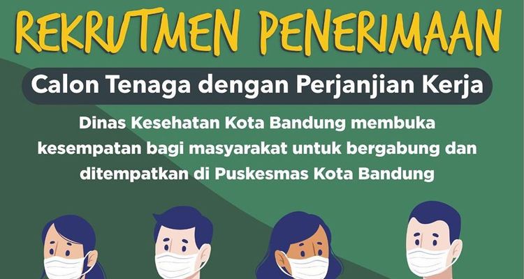 Dinas Kesehatan Kota Bandung Buka Lowongan Kerja untuk 132 Orang, Simak