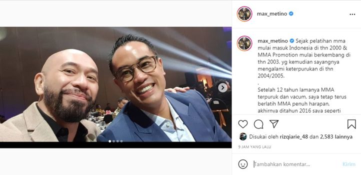 Max Metino Jelaskan Perkembangan Olahraga MMA di Indonesia