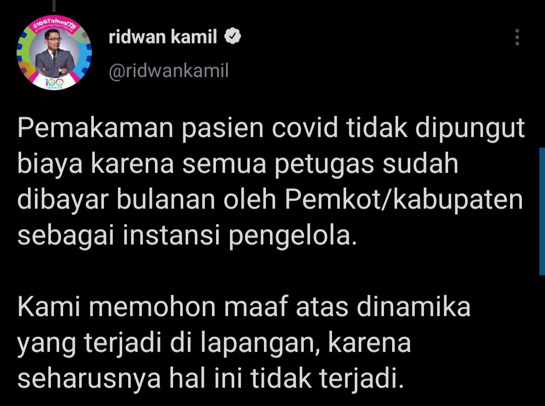 Cuitan Ridwan Kamil.