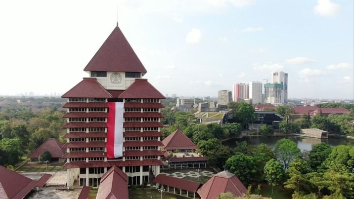 Foto Ilsutrasi, Gedung Rektorat Universitas Indonesia.