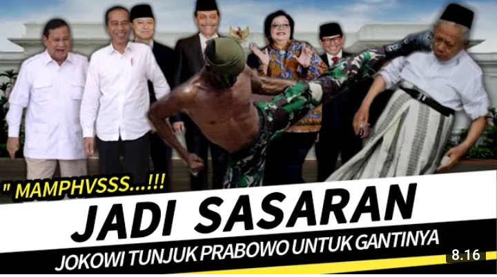 Jokowi tunjuk Prabowo Gantikan KH Maruf amin