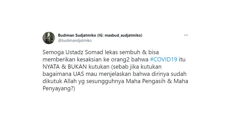 Ustadz Abdul Somad Bikin Surat Wasiat Karena Covid-19, Politisi PDIP Sebut Covid Bukan Kutukan Allah