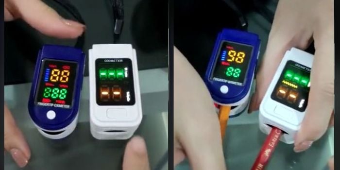 Viral Video yang Membedakan Oximeter  Palsu  dan Asli  