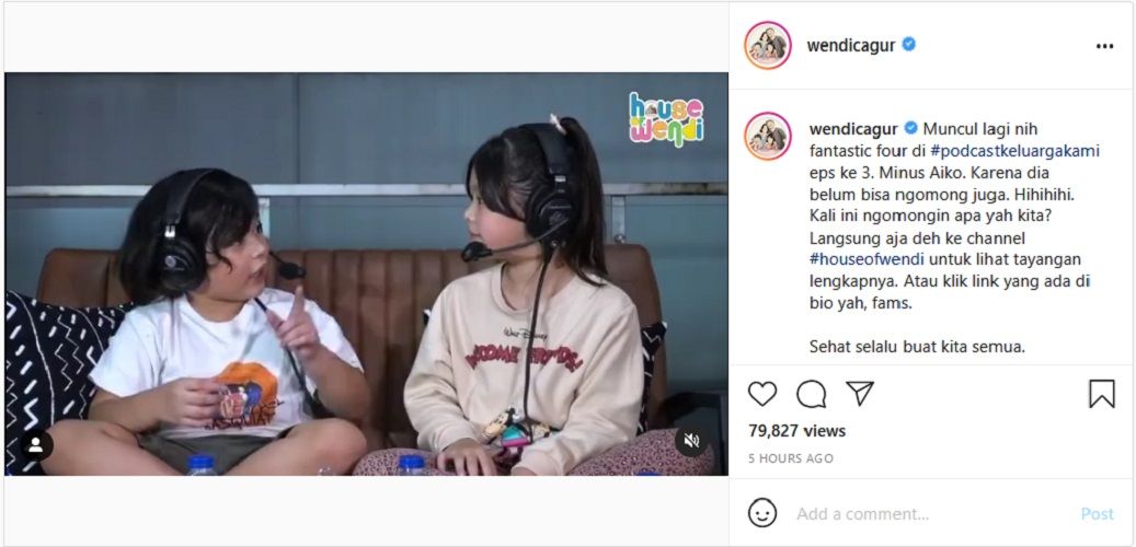 Wendi Cagur Mendadak Dibuat Murka Oleh Putrinya Hanya Gegara Hal ini, Netizen: Lapor Pak
