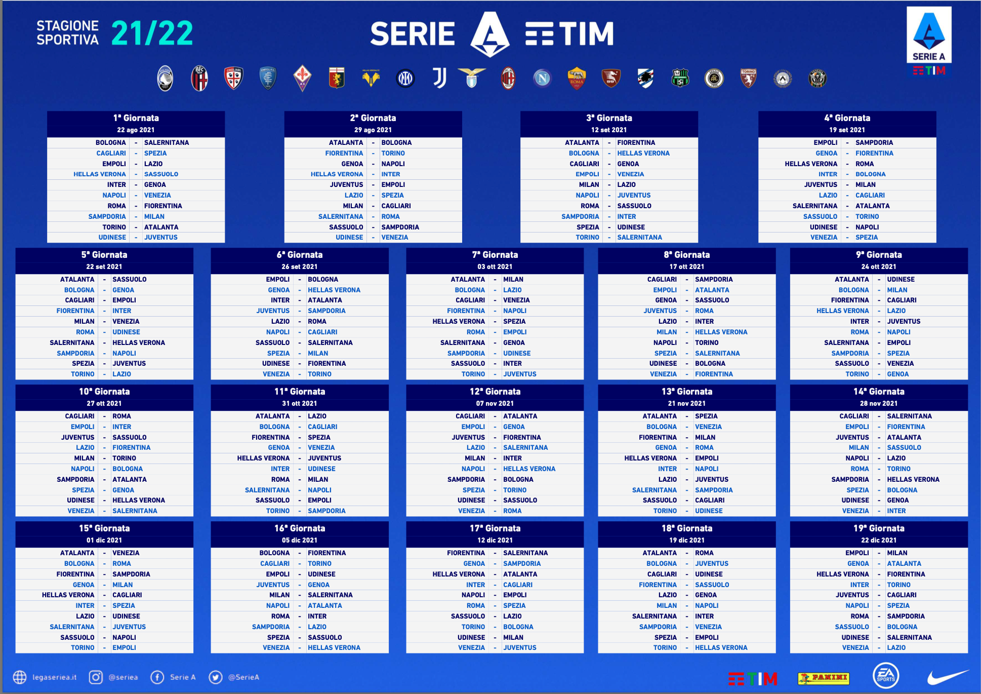 Jadwal Serie A