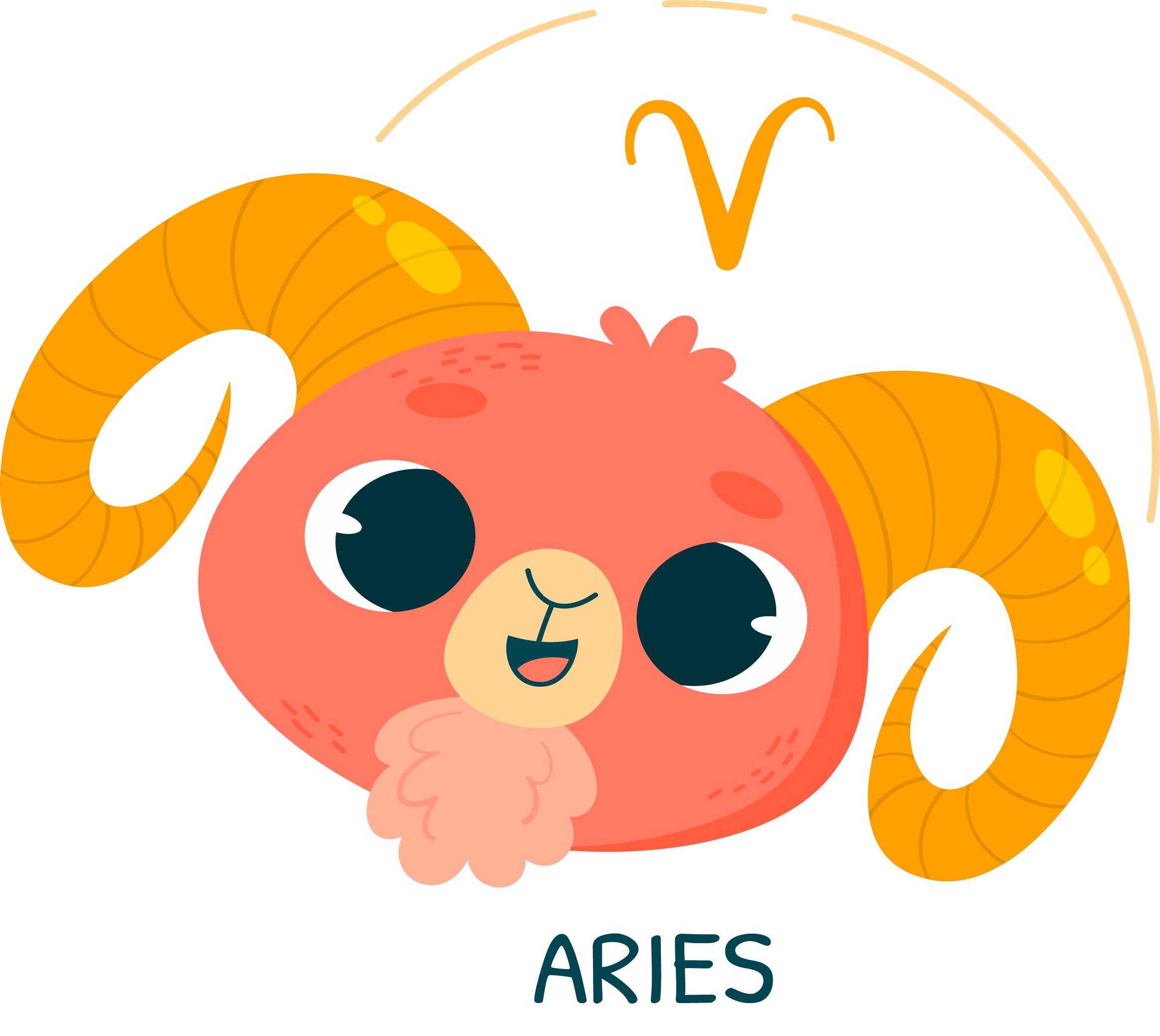 Aries, Ilustrasi Ramalan zodiak