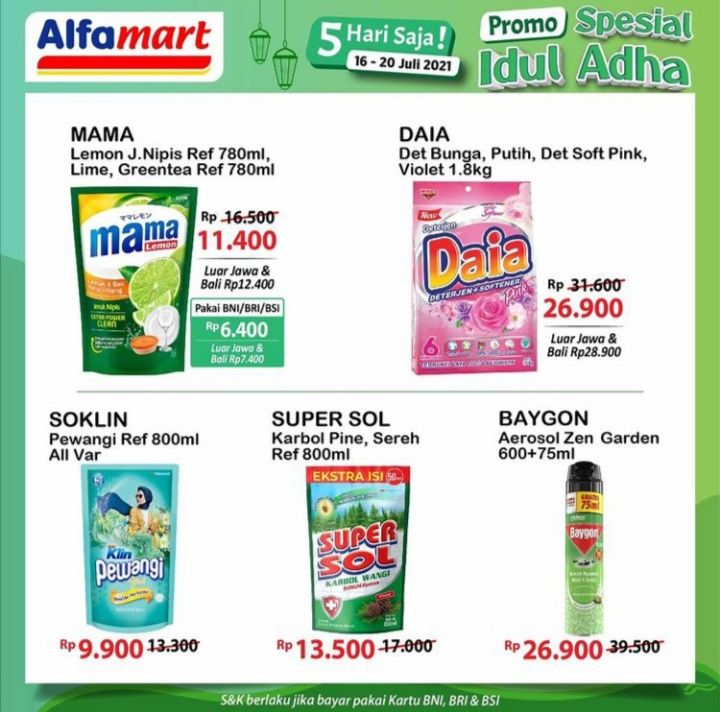Promo Alfamart 16-20 Juli 2021 Spesial Idul Adha.
