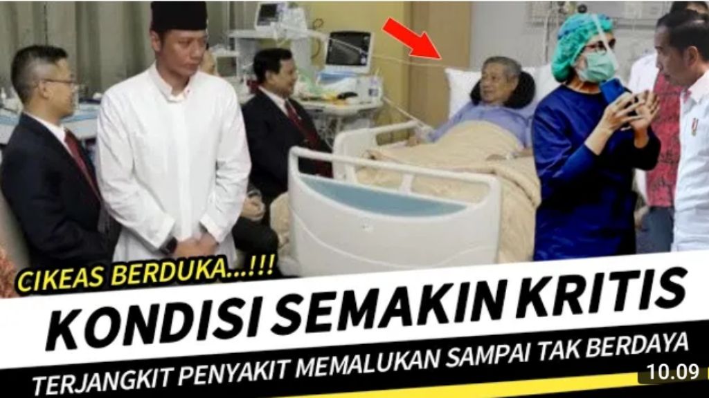 SBY dikabarkan dalam kondisi kritis, cek faktanya!