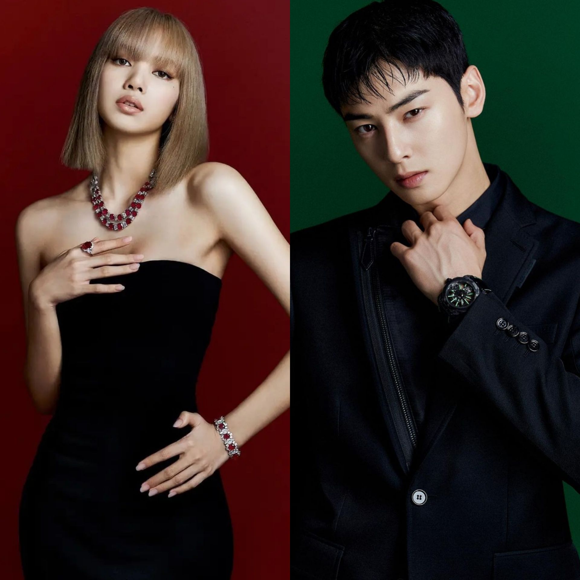 Serbuk Berlian! Lisa BLACKPINK Dan Cha Eun Woo Jadi Couple Elit BVLGARI