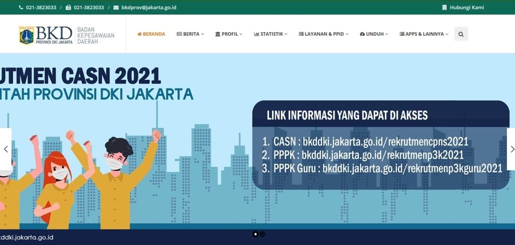 Seleksi CPNS 2021: DKI Jakarta Buka 102 Formasi Bagi Lulusan SMA Dan ...