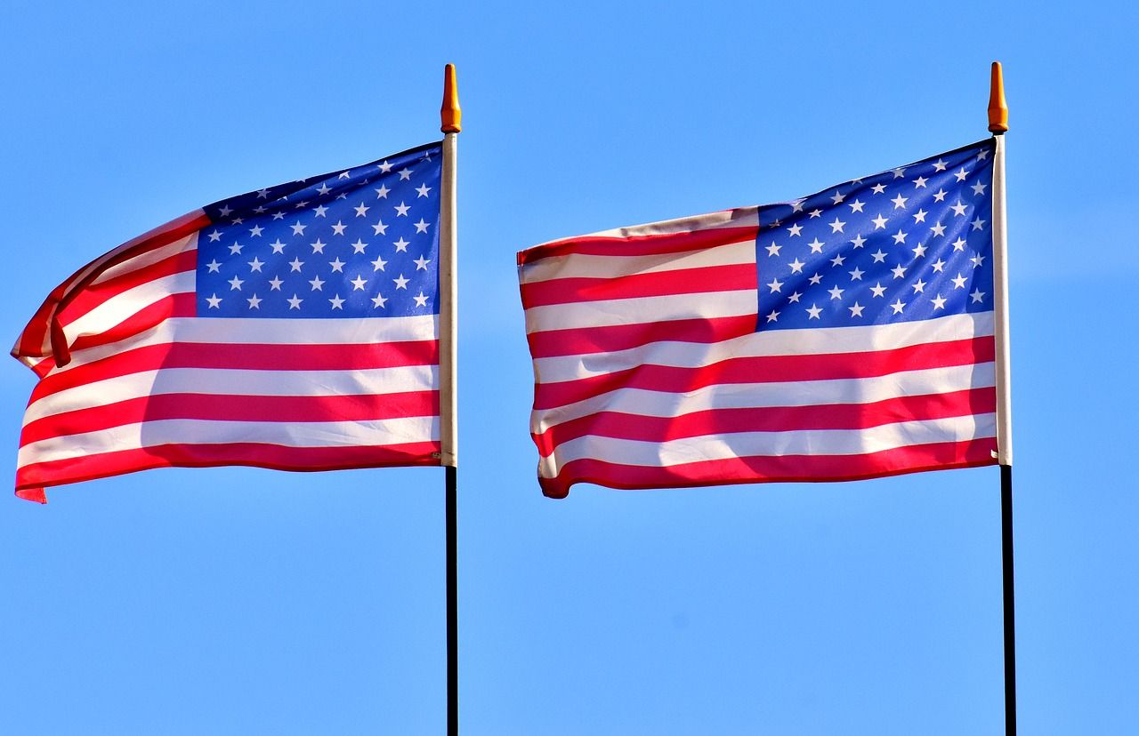 ilustrasi bendera Amerika Serikat.*
